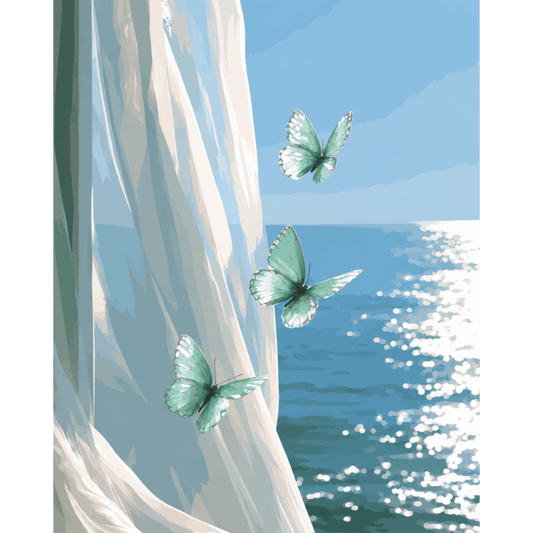 Minty Breeze | Paint by Number - Paint by numbers