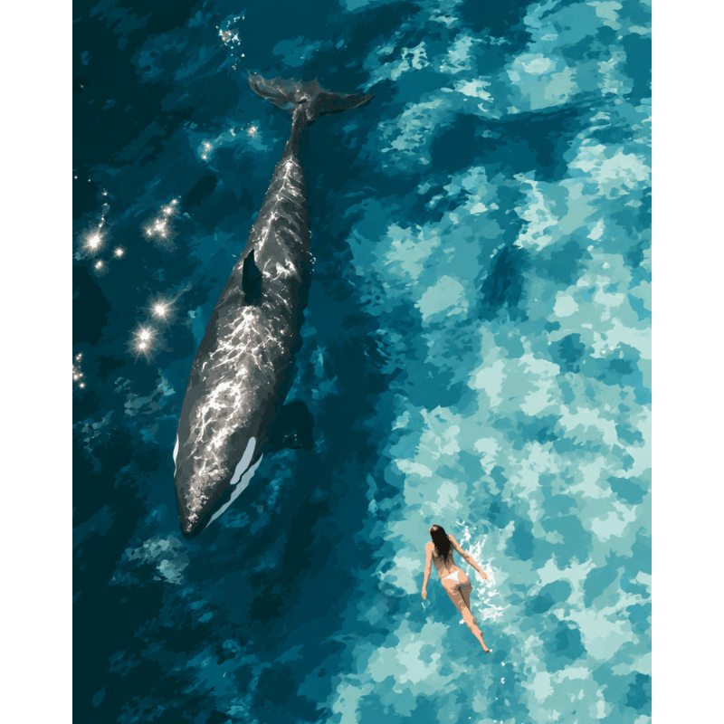 Ocean Connection | Paint by Number - Paint by numbers