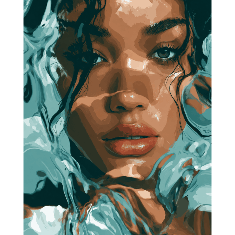 Ocean Muse | Paint by Number - Paint by numbers