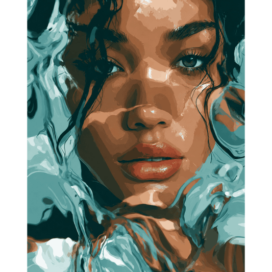 Ocean Muse | Paint by Number - Paint by numbers