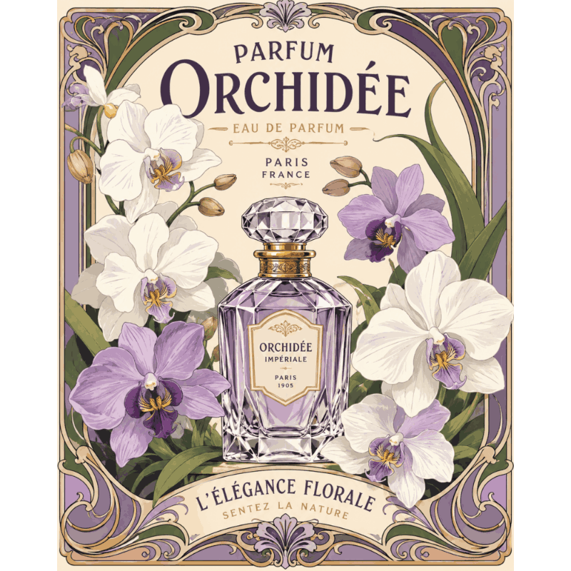 Orchid Atelier | Paint by Number - Paint by numbers