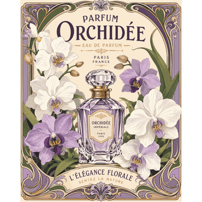 Orchid Atelier | Paint by Number - Paint by numbers