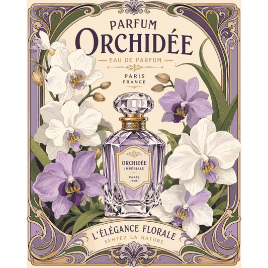 Orchid Atelier | Paint by Number - Paint by numbers