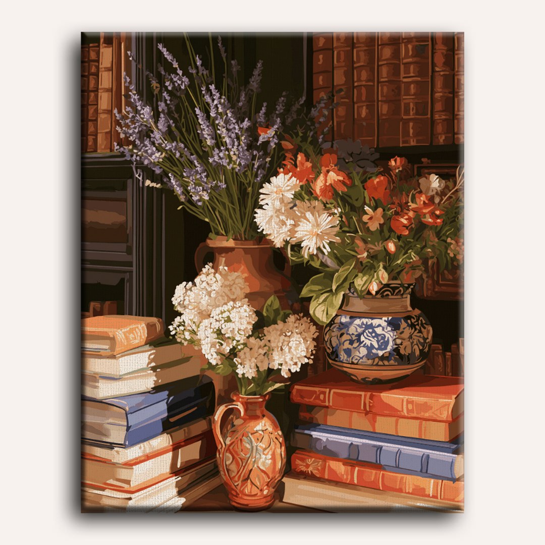 Pagine e petali | Dipingi con i numeri