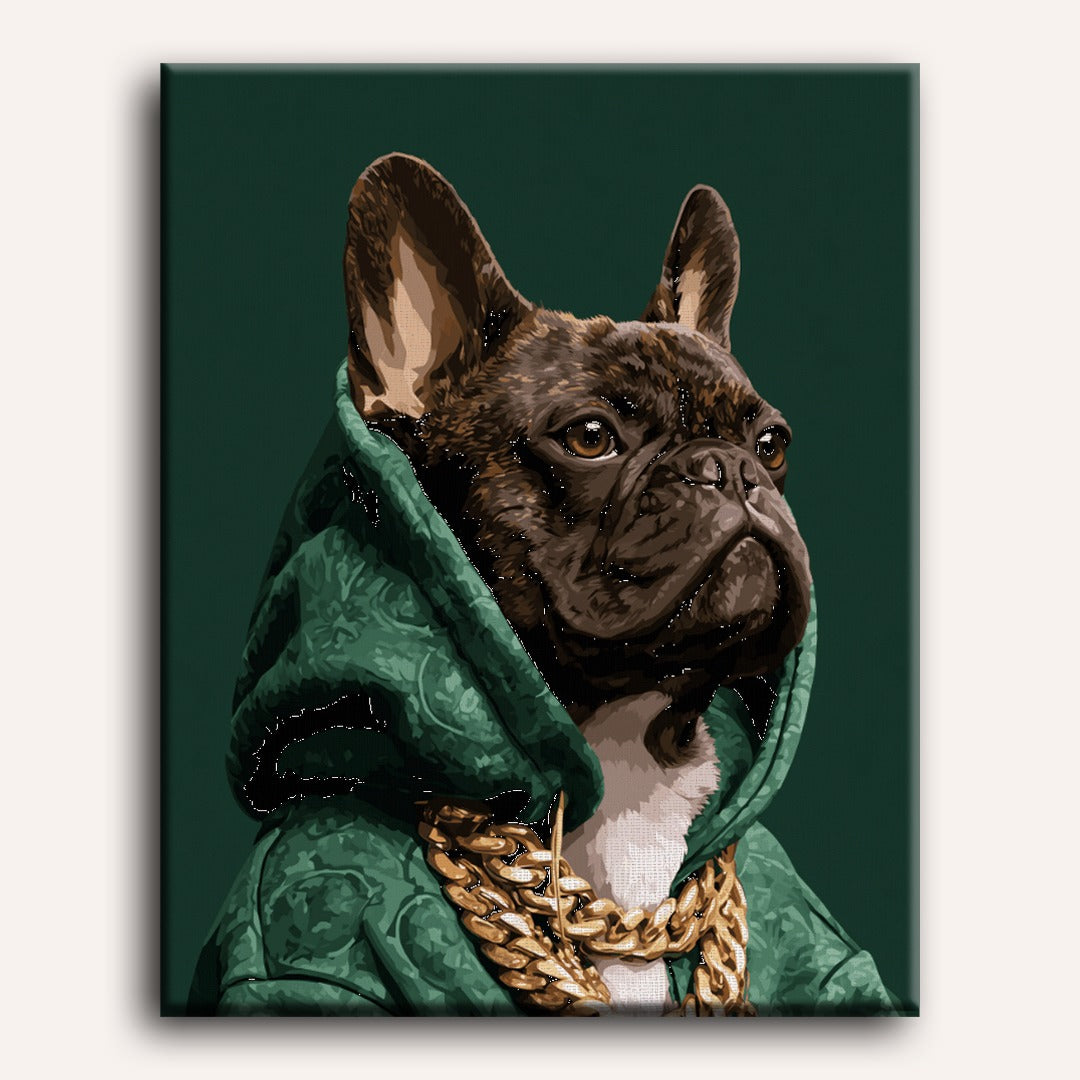 Regal Pup | Paint by Number