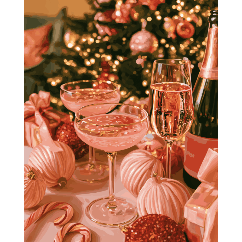 Sparkling Season | Paint by Number - Paint by numbers