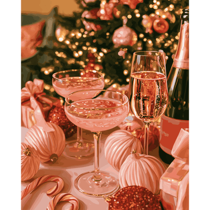 Sparkling Season | Paint by Number - Paint by numbers