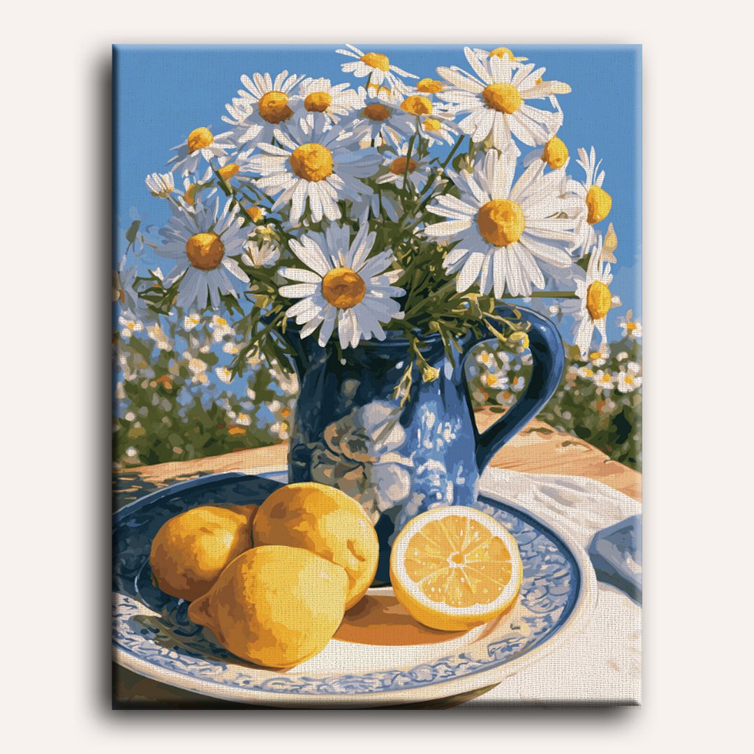 Margherite al sole | Dipingi con i numeri