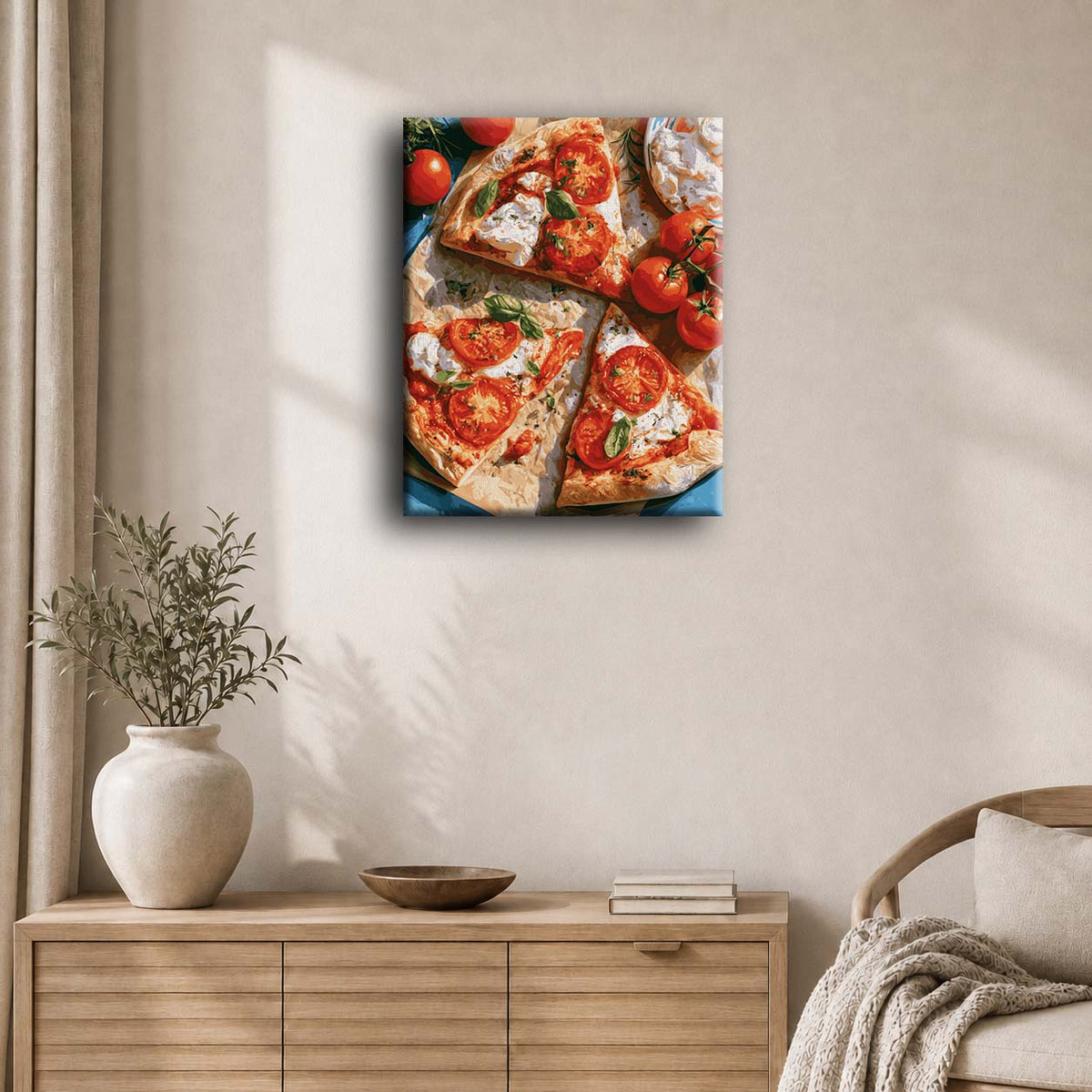 Toskansk bord | Maleri etter tall
