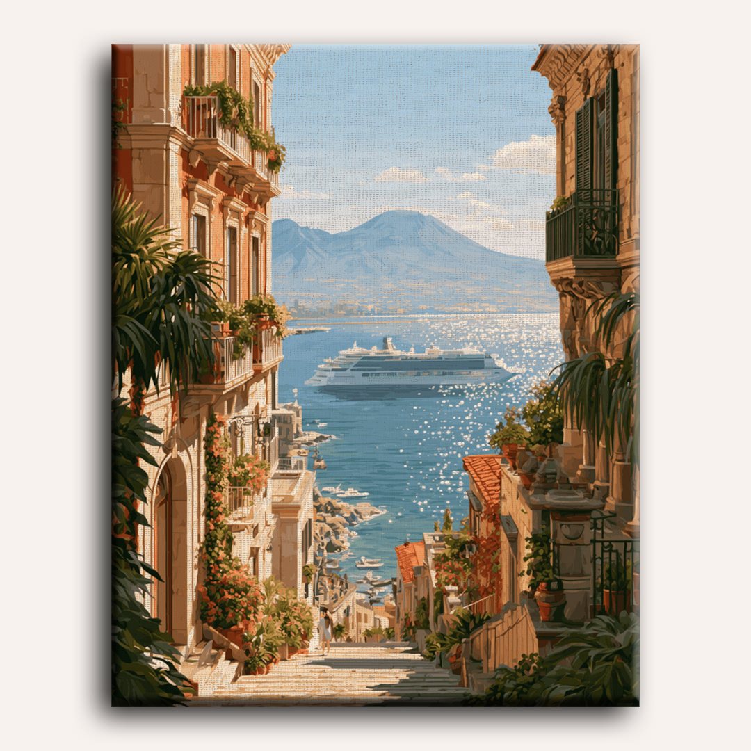 Vesubio View | Paint by Number