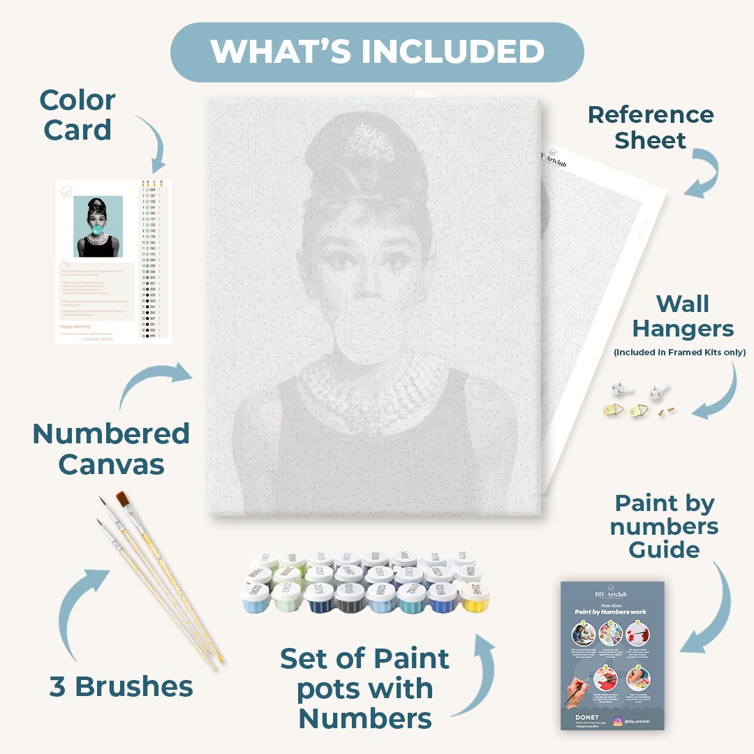 Vintage Glam | Paint by Number