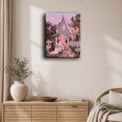 Maison victorienne hantée | Peinture à numéros