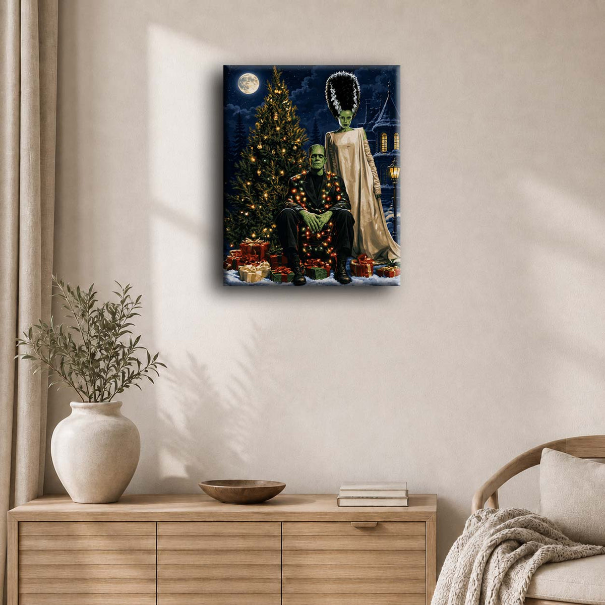 Monsters' Christmas Eve | Paint by Number