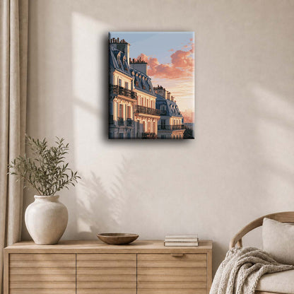 Paris à l'heure dorée | Peinture à numéros