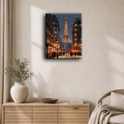 Réveillon de Noël à Paris | Peinture à numéros