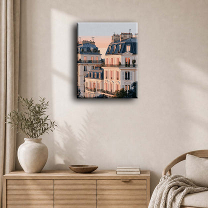 Vista sui tetti di Parigi | Dipingi con i numeri