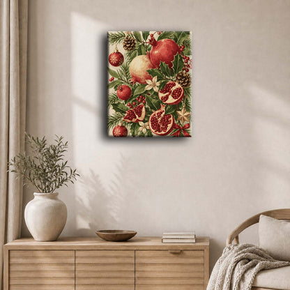 Granadas de invierno | Pintar por números