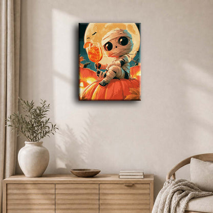 Le spritz de la momie | Peinture à numéros