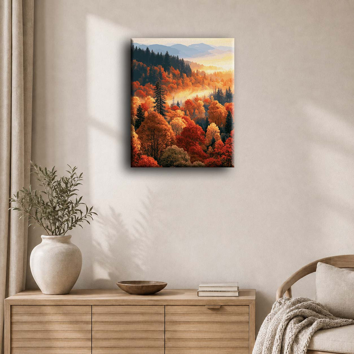 Bóveda de otoño | Pintar por números