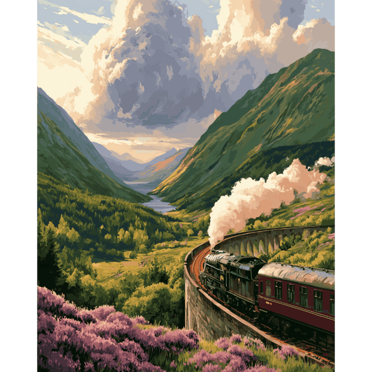 Highlander's Journey | Paint by Number - Paint by numbers