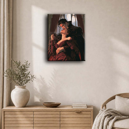 Moonlit Embrace | Paint by Number