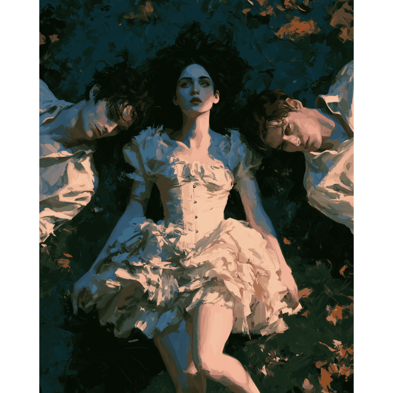 Vampire Dreams | Paint by Number - Paint by numbers
