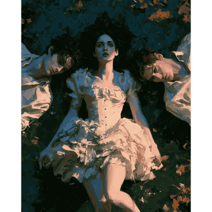 Vampire Dreams | Paint by Number - Paint by numbers
