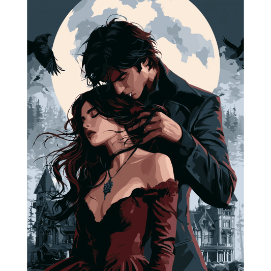 Gothic Romance | Paint by Number - Paint by numbers