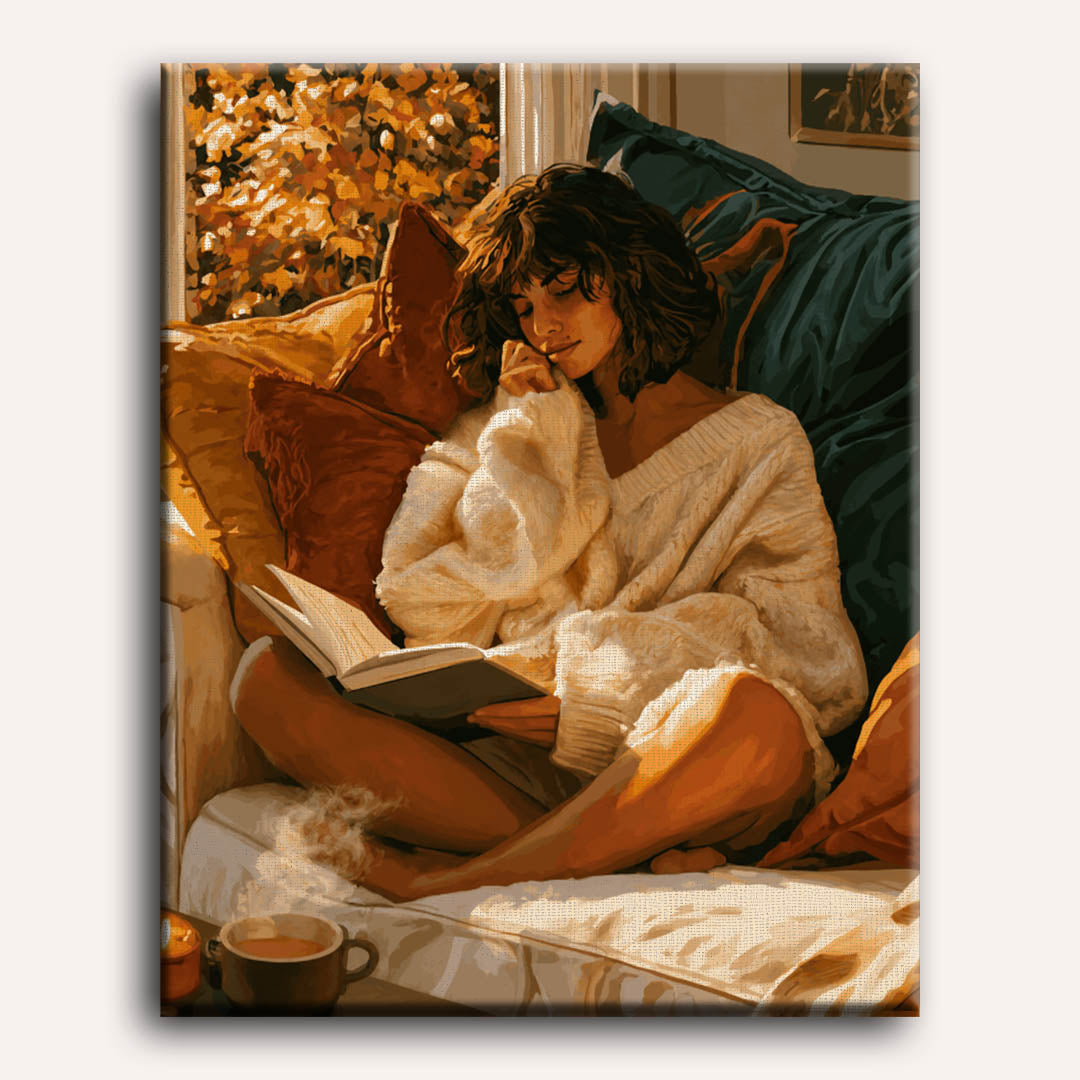 Autunno accogliente | Dipingi con i numeri