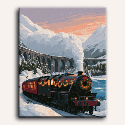 Espresso di Natale | Dipingi con i numeri