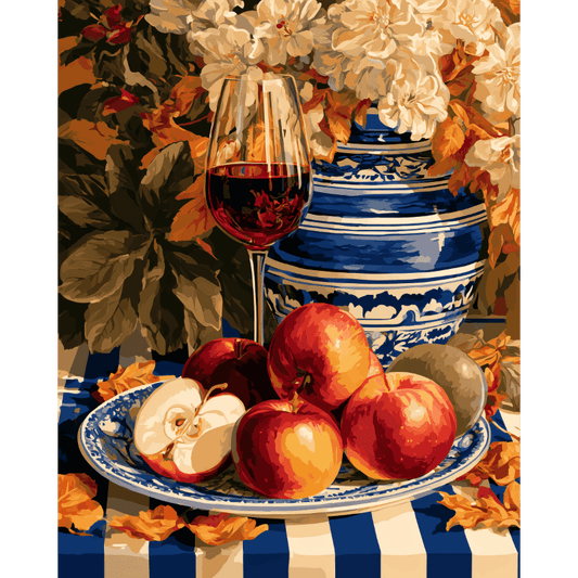 Apple Harvest Table | Paint by Number