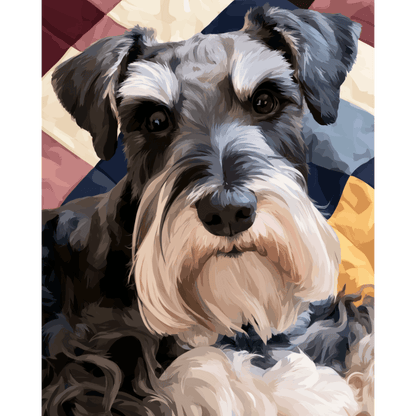 Classic Schnauzer | Paint by Number