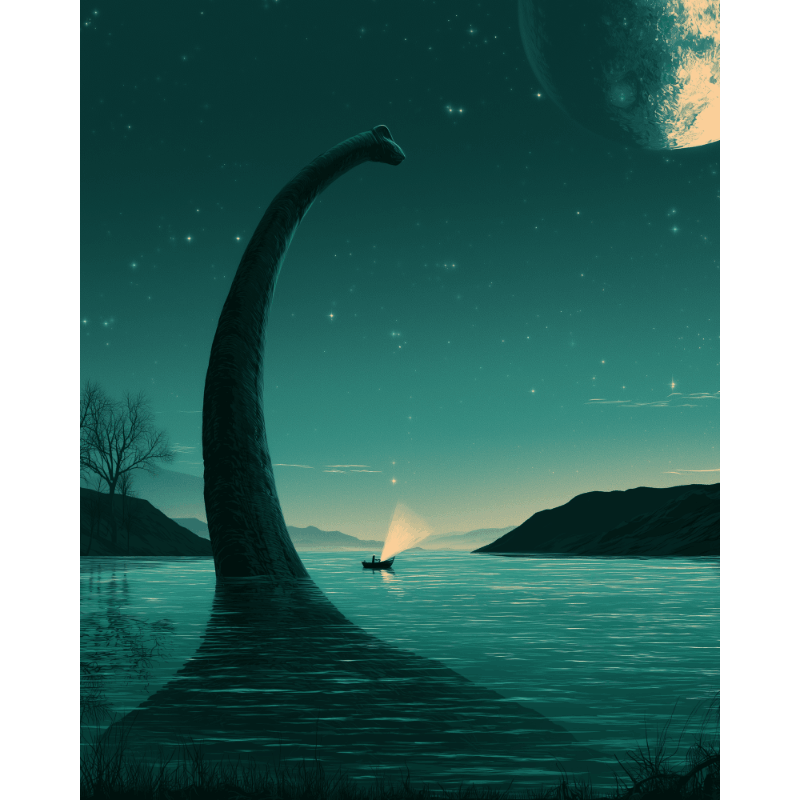Legend of the Loch | Paint by Number