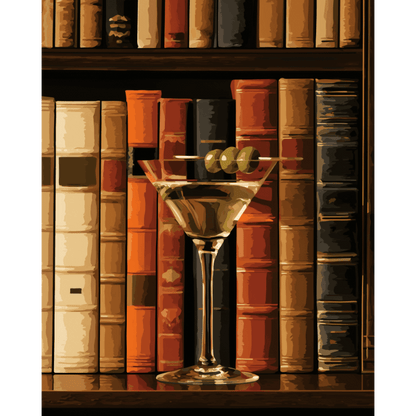 Olives Between Chapters | Paint by Number