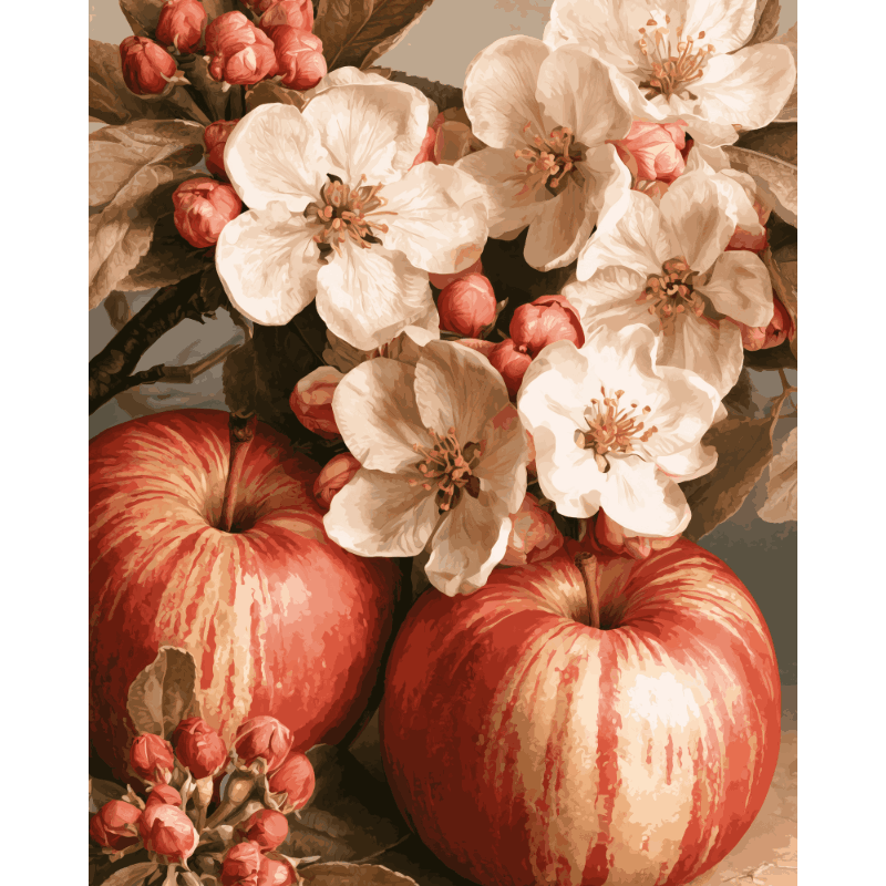 Orchard in Bloom | Paint by Number