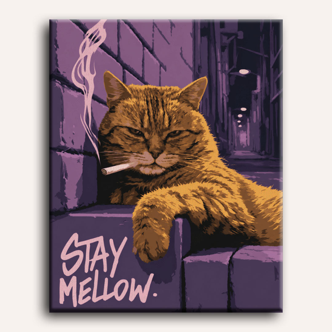 Stay Mellow | Paint by Number