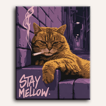 Stay Mellow | Paint by Number