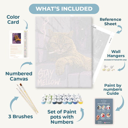 Stay Mellow | Paint by Number