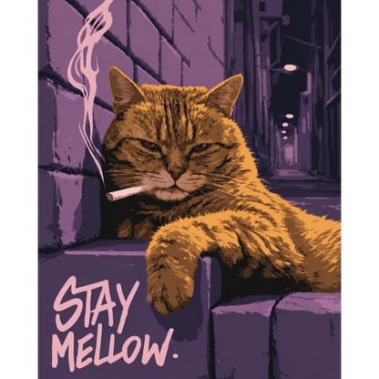 Stay Mellow | Paint by Number