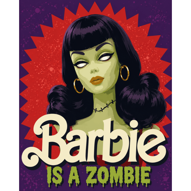 Zombie Doll | Paint by Number