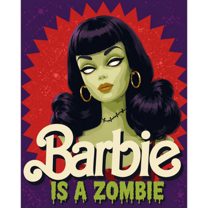 Zombie Doll | Paint by Number