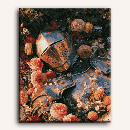 Armor & Roses | Paint by Number