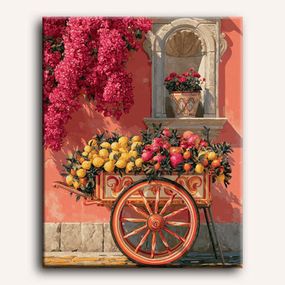 L'Angolo del Carretto dei Fiori | Dipingi con i numeri
