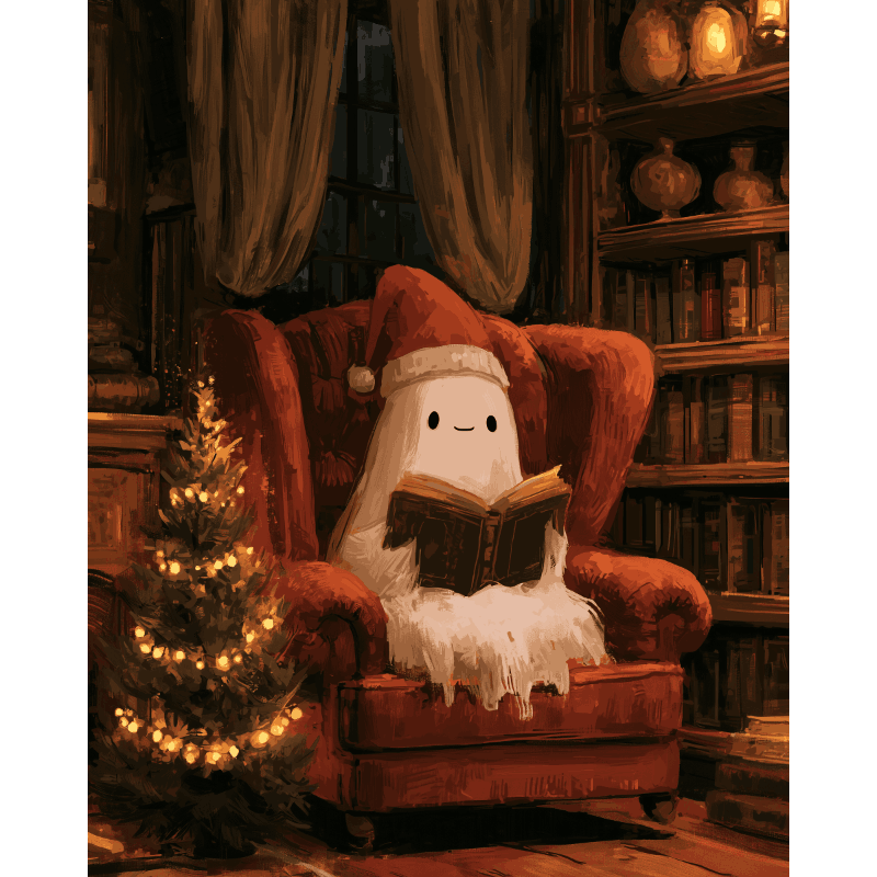 Ghost's Fireside Chapter | Paint by Number - Paint by numbers