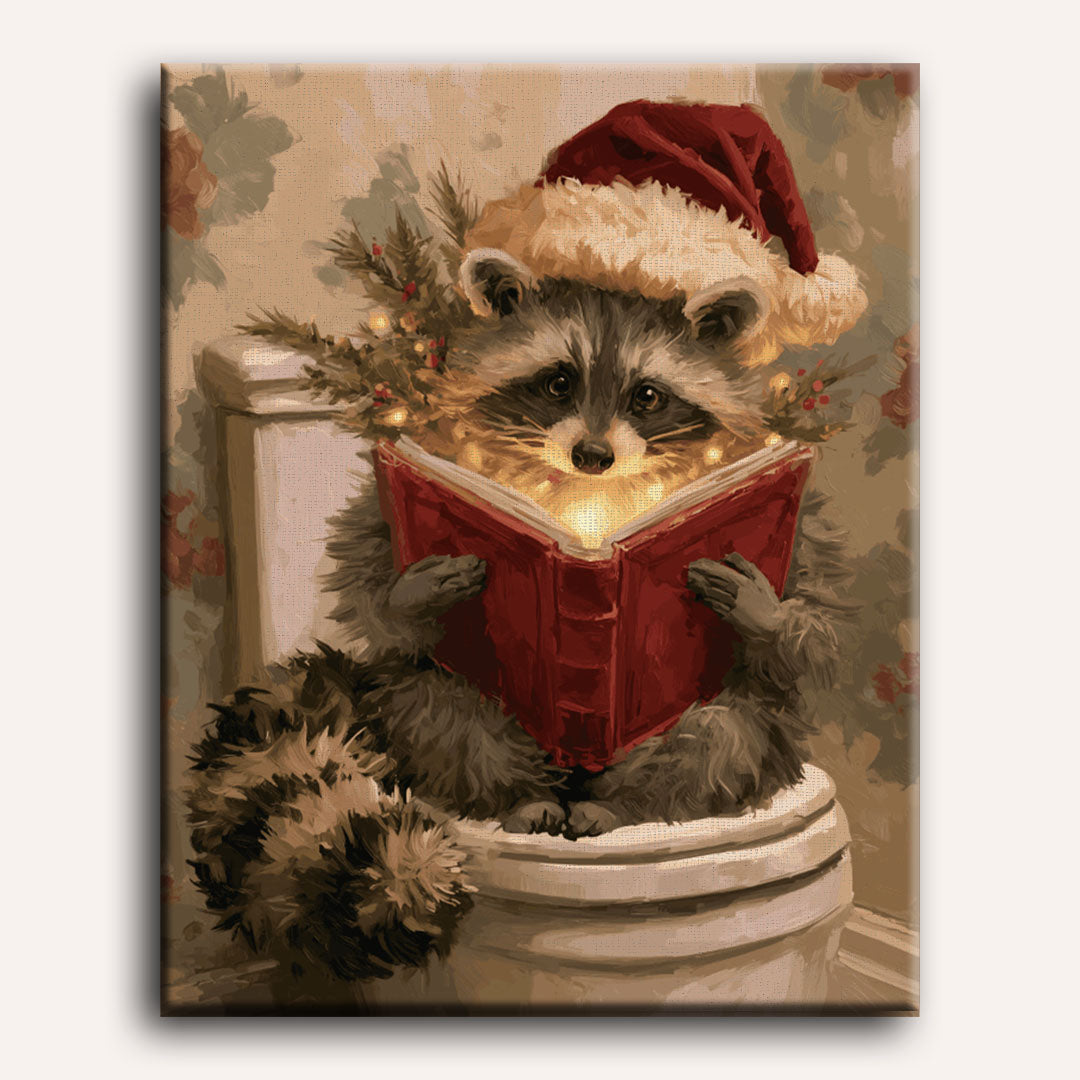 Contes de Noël sur le trône | Peinture à numéros