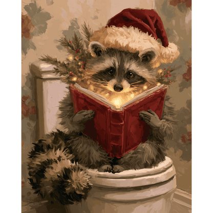 Christmas Tales on the Throne | Paint by Number - Paint by numbers