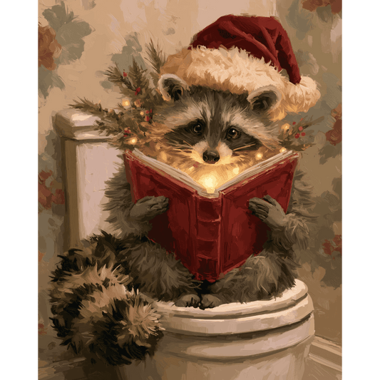 Christmas Tales on the Throne | Paint by Number - Paint by numbers
