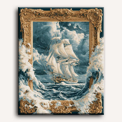 Storm in a Frame | Paint by Number