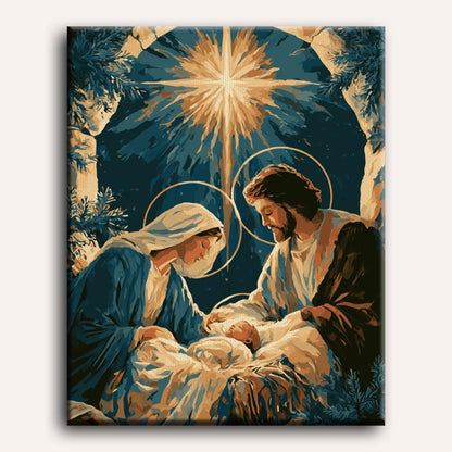 Star of the Nativity | Paint by Number