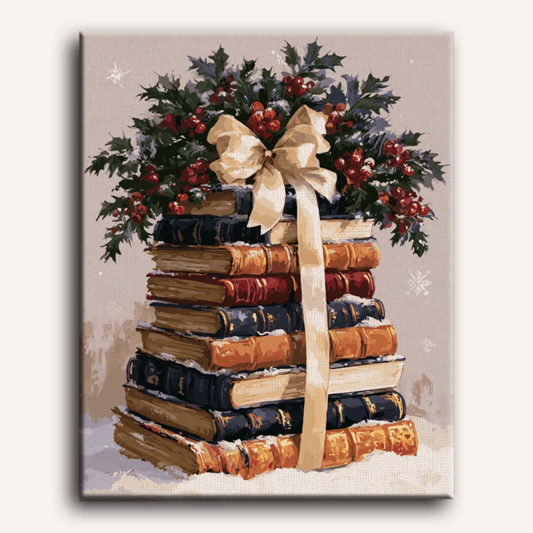 Holly & Hardcovers | Paint by Number